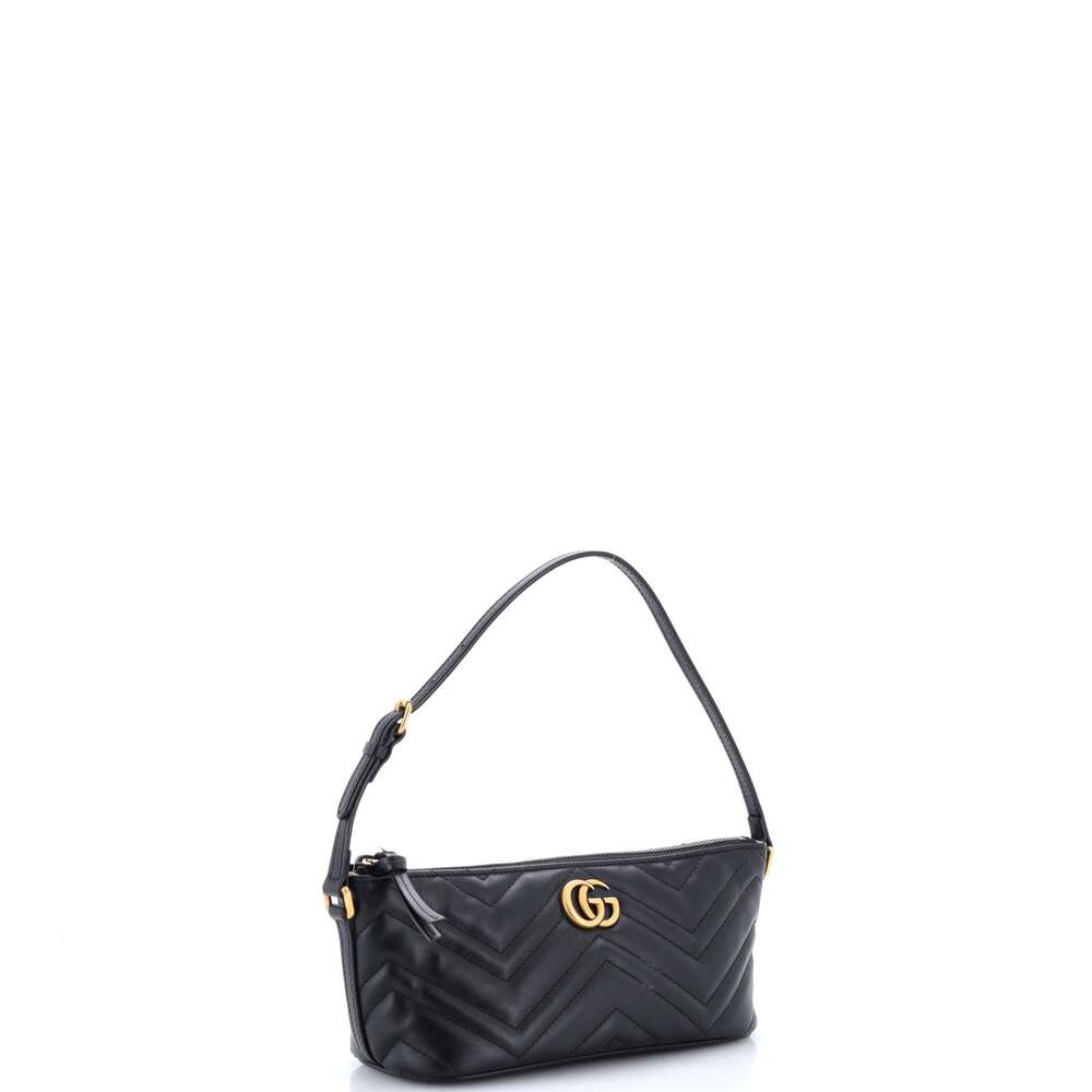 Gucci Gg Marmont Pochette Shoulder Bag #258244G10B - Picture 2 of 7